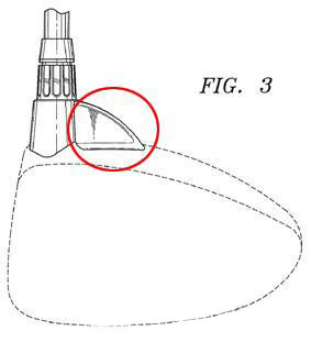 Callaway奇怪的的杆颈设计专利