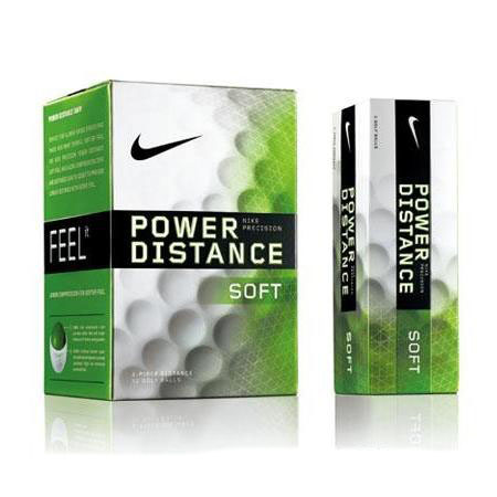 Nike Power Distance Soft 二层球，只为击球初速度一般