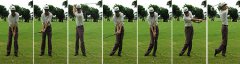 高尔夫学院基础练习之一打直球控制方向
